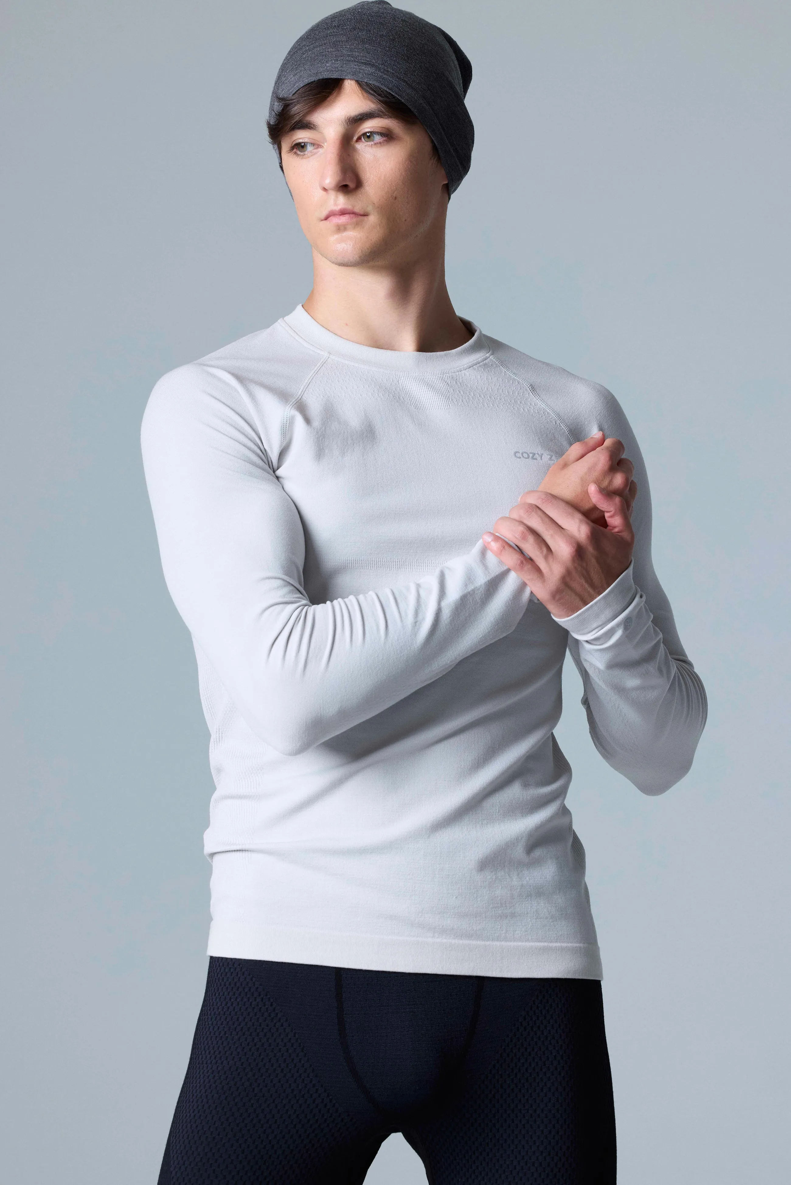 Men's Tech Merino Pressure Crewneck Long Sleeve Top