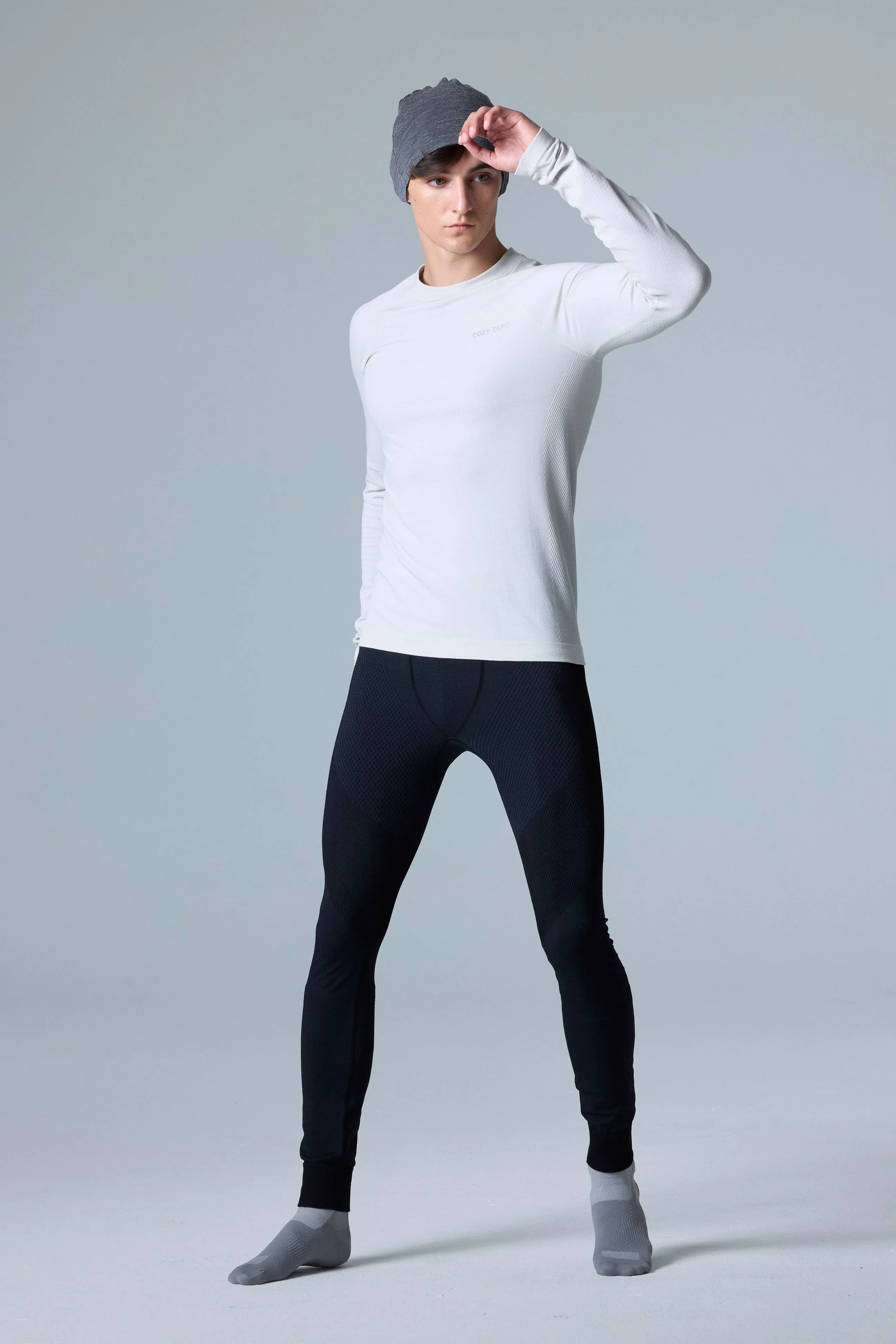 Men's Tech Merino Pressure Crewneck Long Sleeve Top