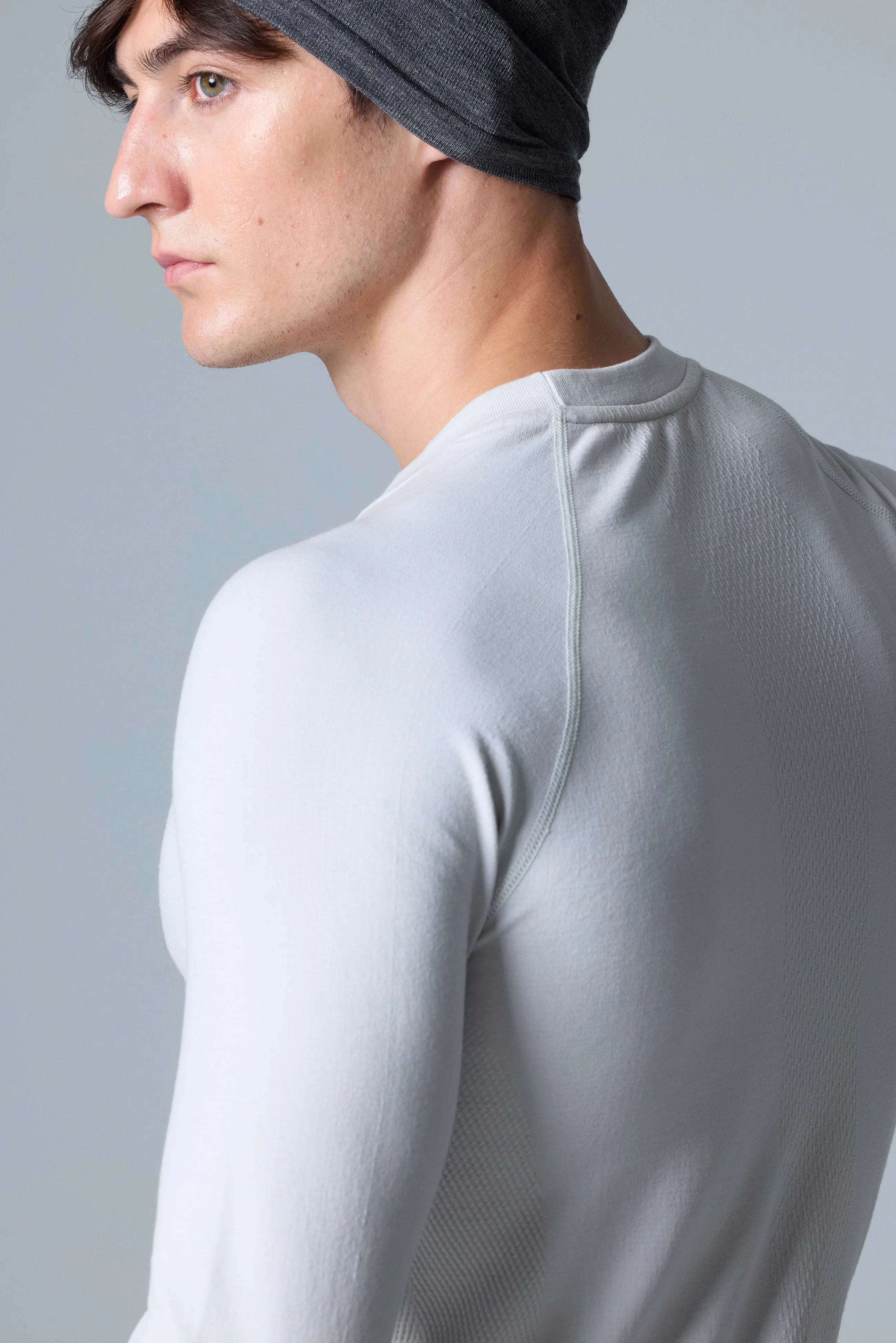 Men's Tech Merino Pressure Crewneck Long Sleeve Top