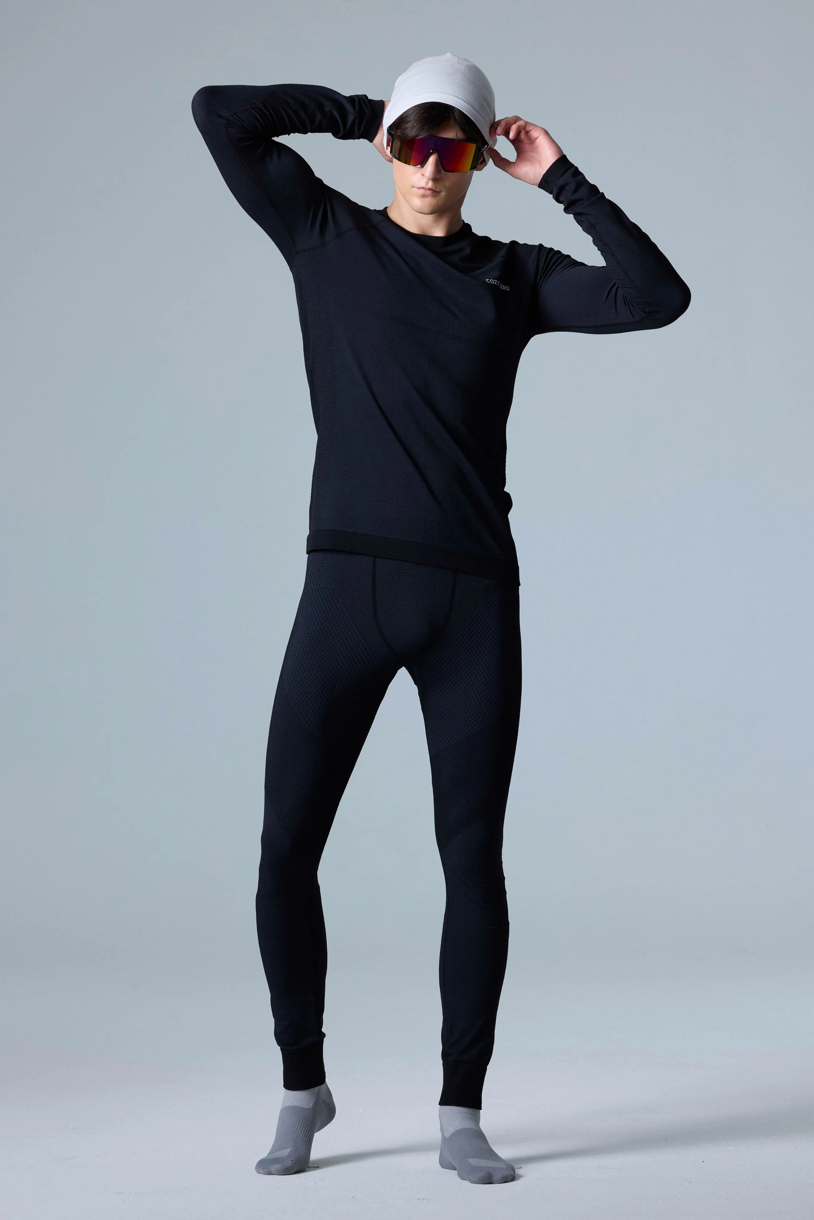 Men's Tech Merino Pressure Crewneck Long Sleeve Top