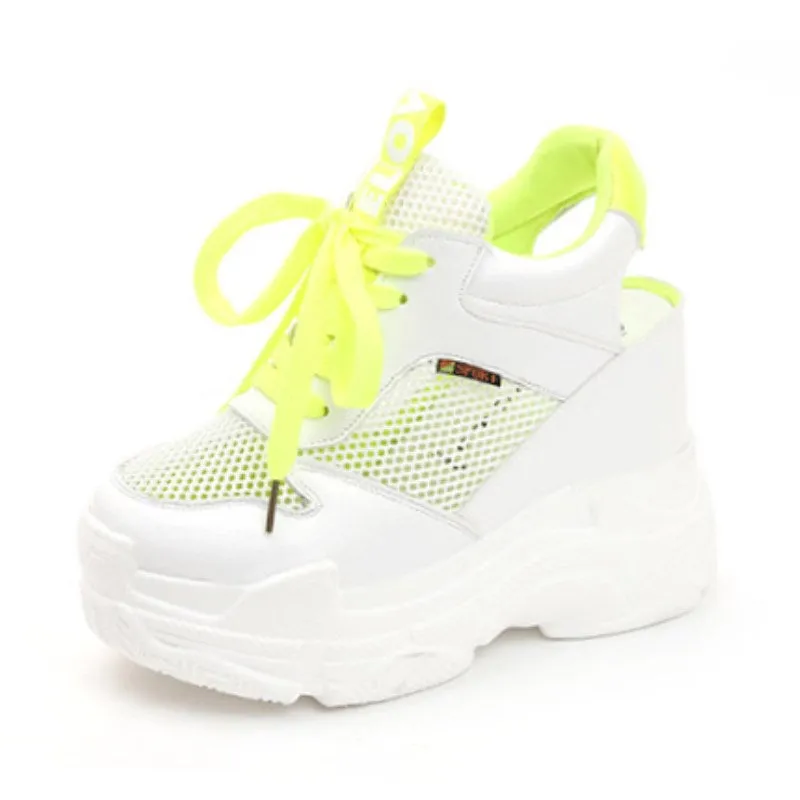 Mesh Breathable Platform Women's Shoes
