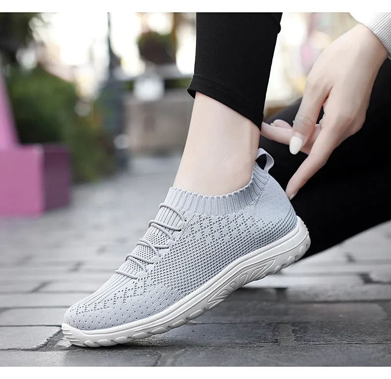 Nanccy Mesh Fashion Flat Casual Shoes