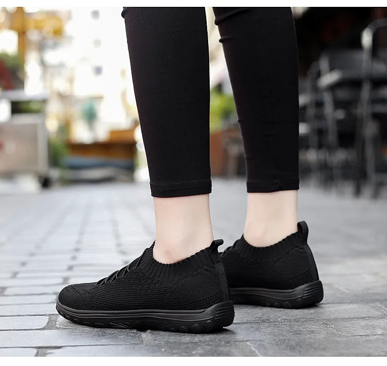 Nanccy Mesh Fashion Flat Casual Shoes