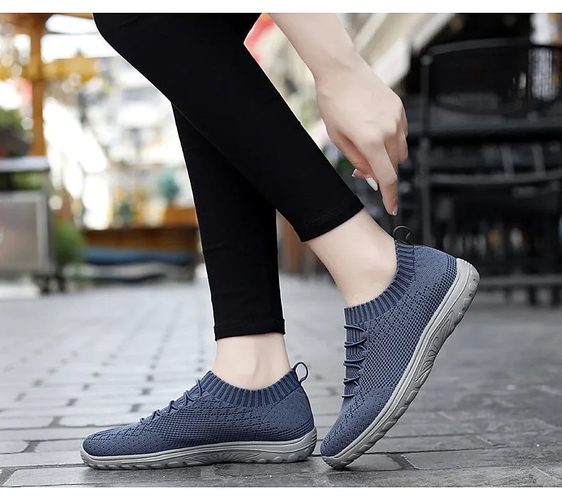 Nanccy Mesh Fashion Flat Casual Shoes