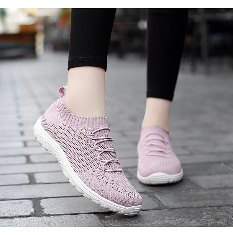 Nanccy Mesh Fashion Flat Casual Shoes