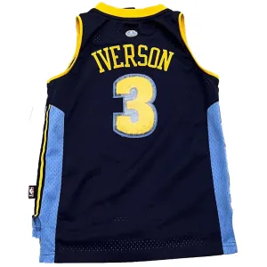 NBA Adidas Denver Nuggets Chauncey Billups Jersey Sz M 1 Iverson