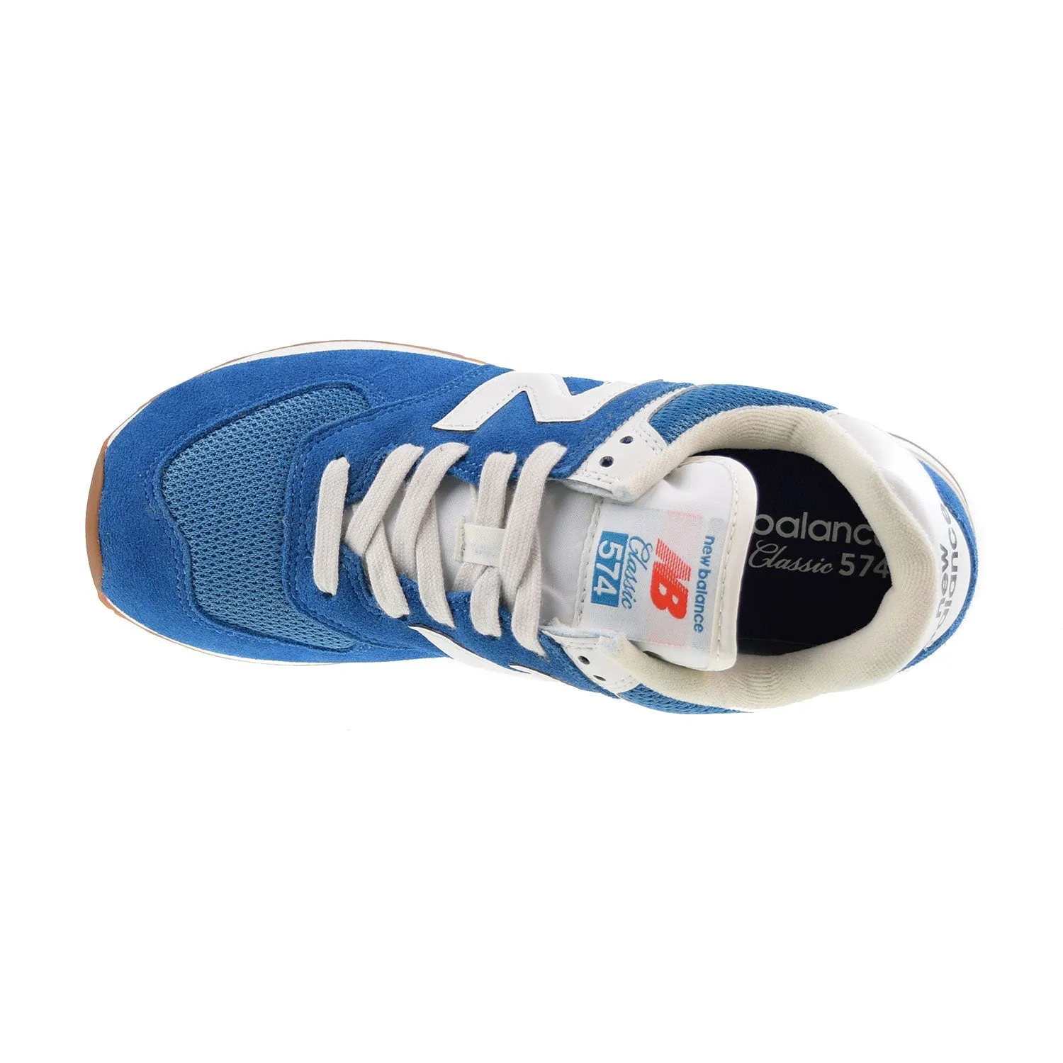 New Balance 574 Men's Shoes Natural Indigo-Blue