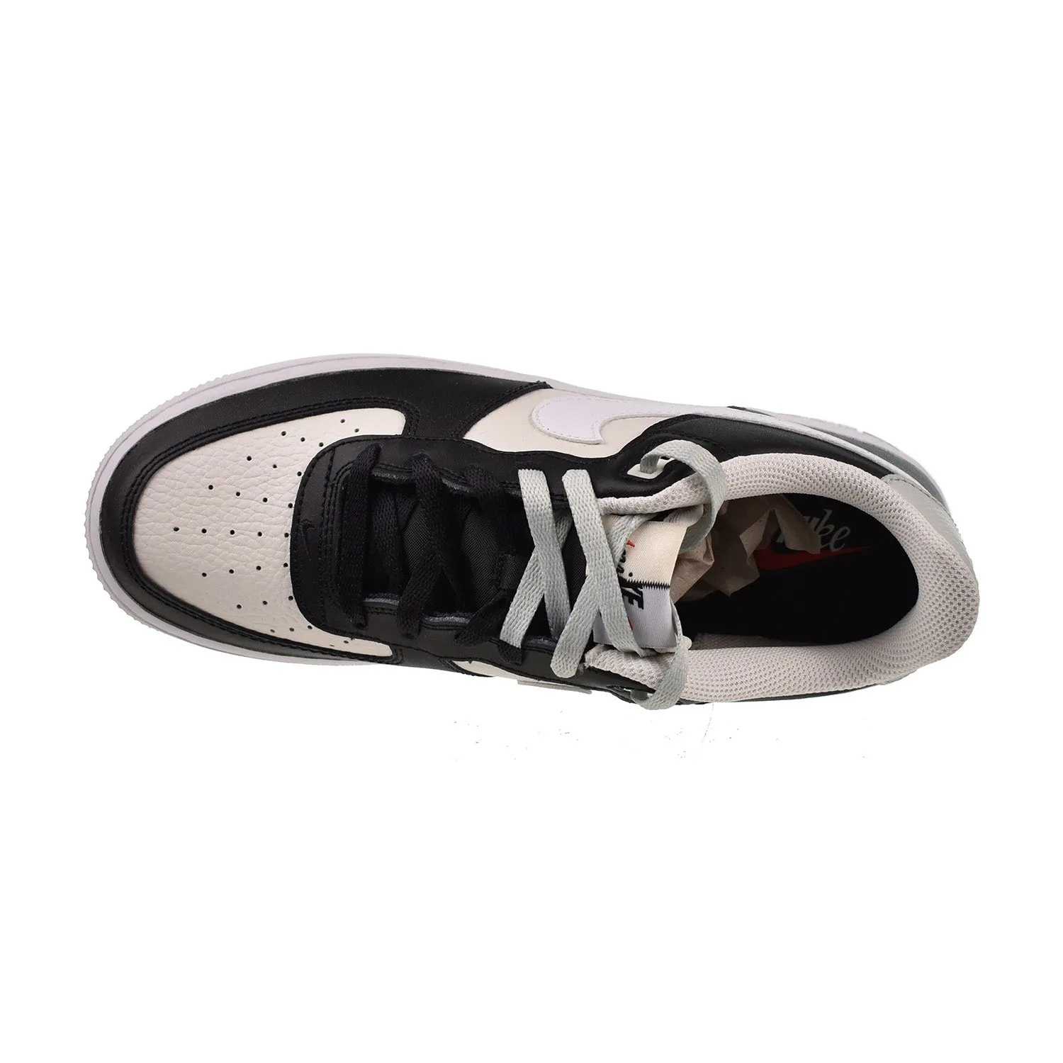 Nike Air Force 1 LV8 (GS) Big Kids' Shoes Black-Phantom-White