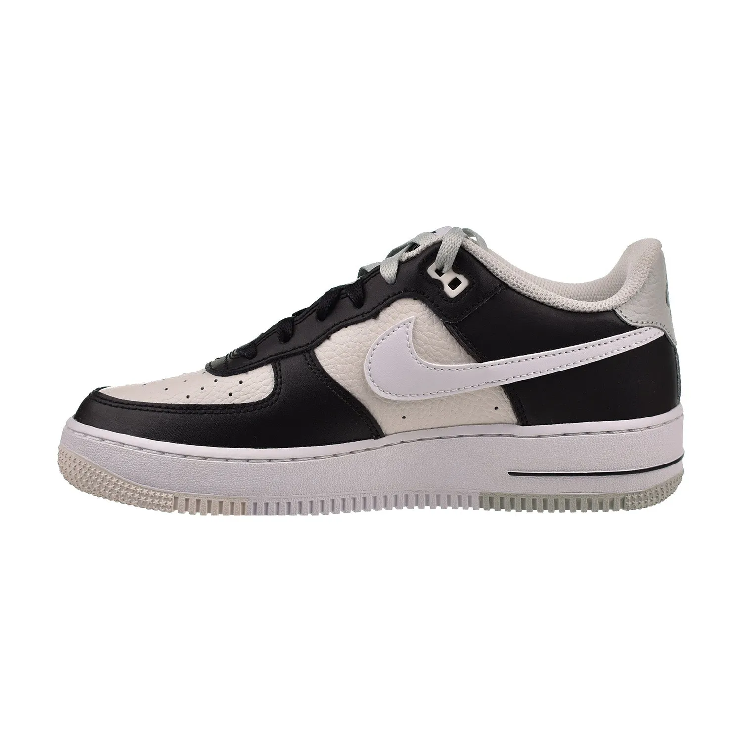 Nike Air Force 1 LV8 (GS) Big Kids' Shoes Black-Phantom-White