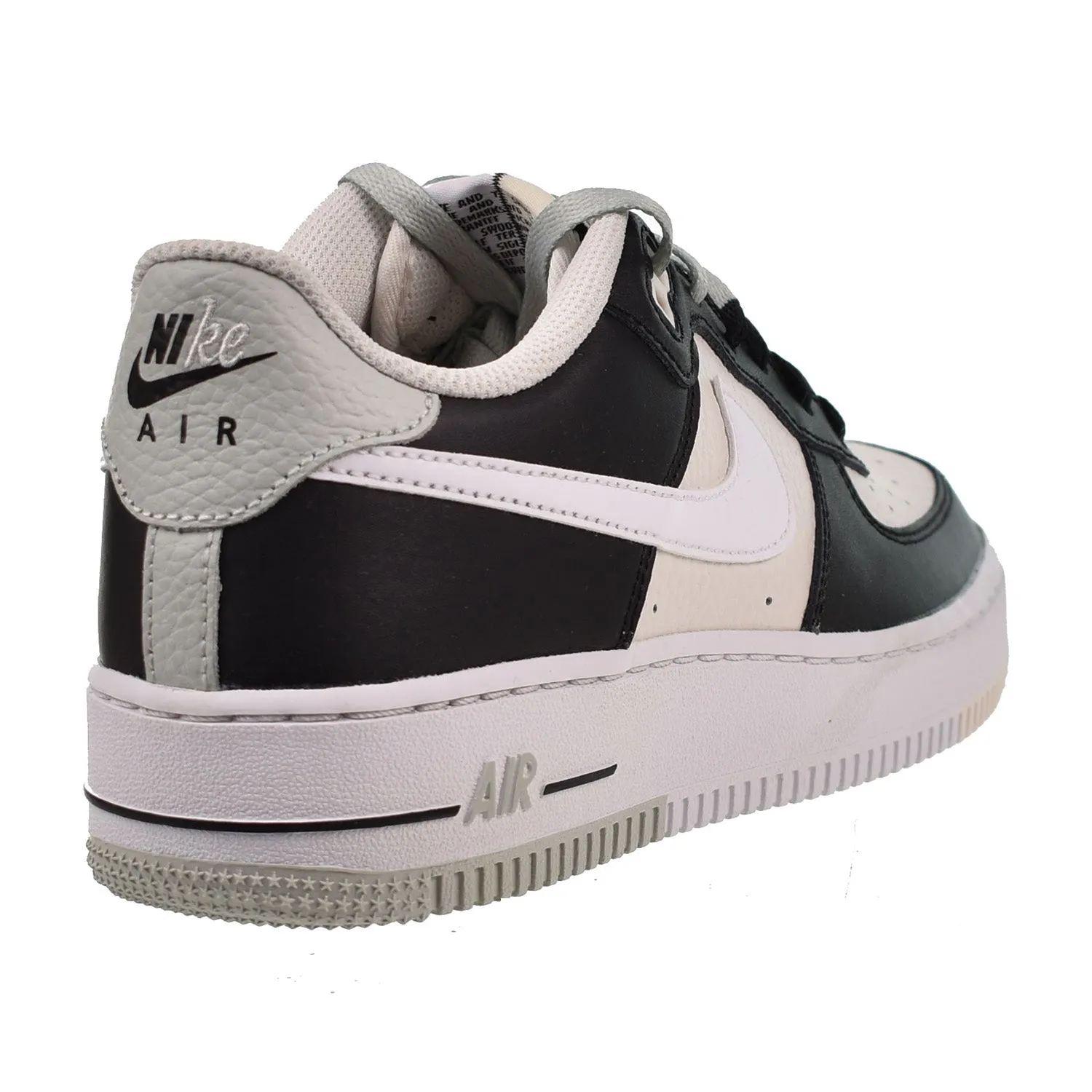 Nike Air Force 1 LV8 (GS) Big Kids' Shoes Black-Phantom-White