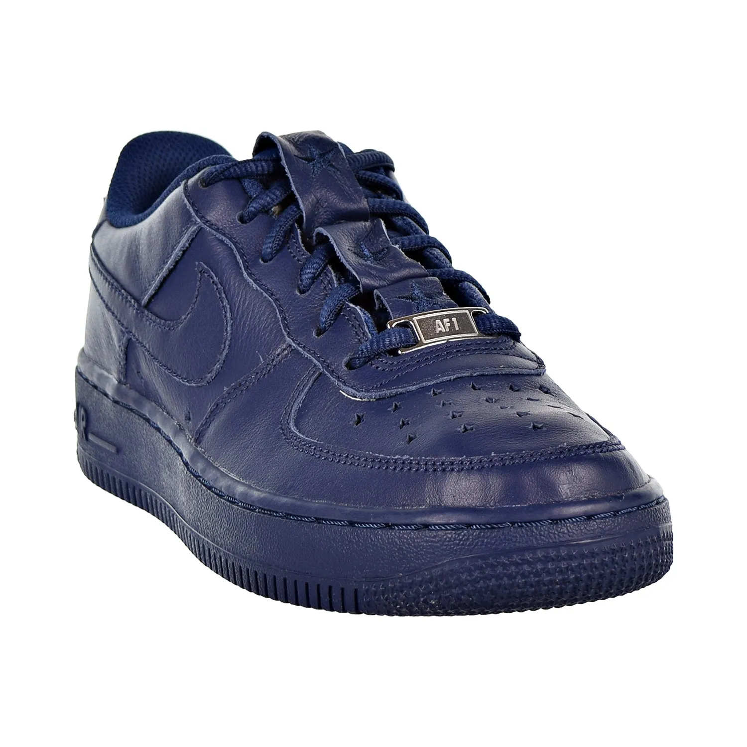 Nike Air Force 1 QS Big Kids' Shoes Navy