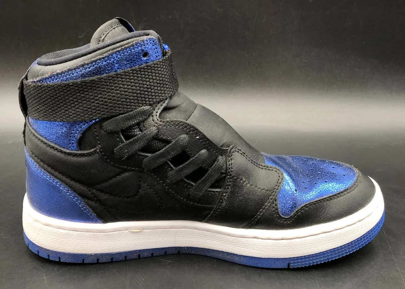 Nike Air Jordan 1 Nova XX 'Black Game Royal Blue' Women's Sneakers - 8.5 ( COA)