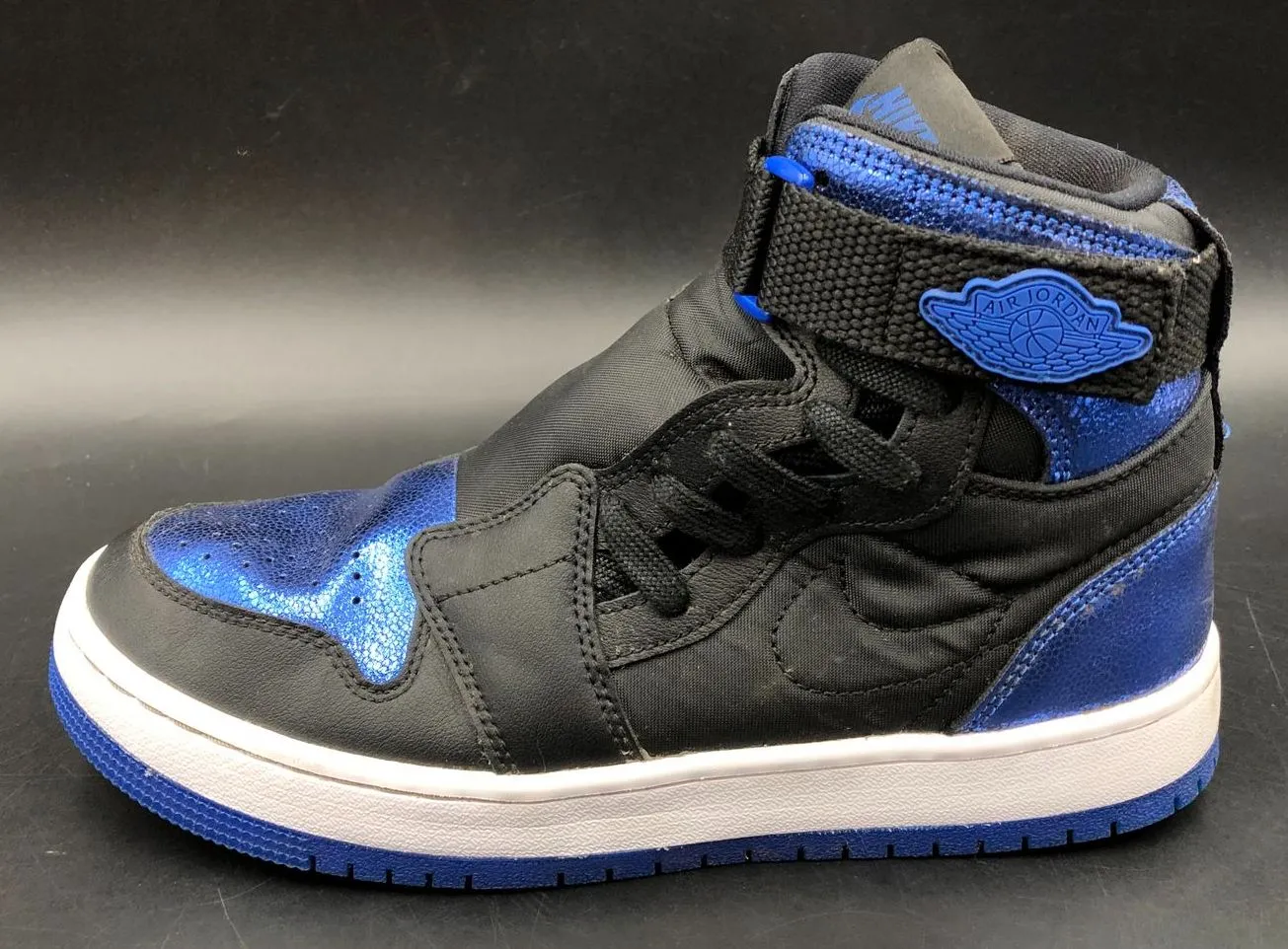 Nike Air Jordan 1 Nova XX 'Black Game Royal Blue' Women's Sneakers - 8.5 ( COA)