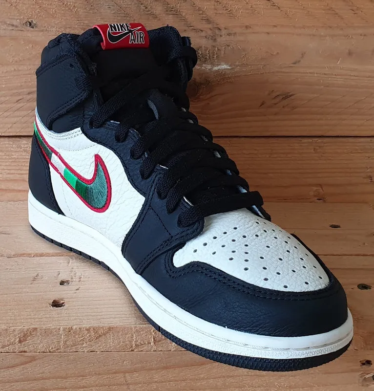 Nike Air Jordan 1 Sports Illustrated Trainers UK7/US8/E41 555088-015 Black/White