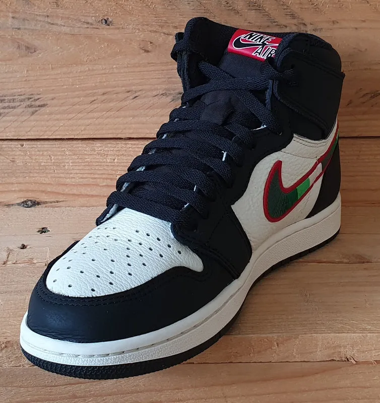Nike Air Jordan 1 Sports Illustrated Trainers UK7/US8/E41 555088-015 Black/White