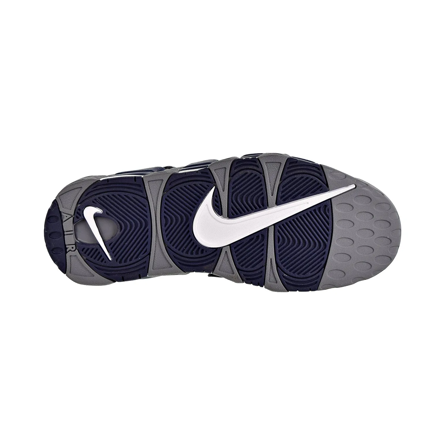 Nike Air More Uptempo '96 Men's Shoes Grey-White-Navy