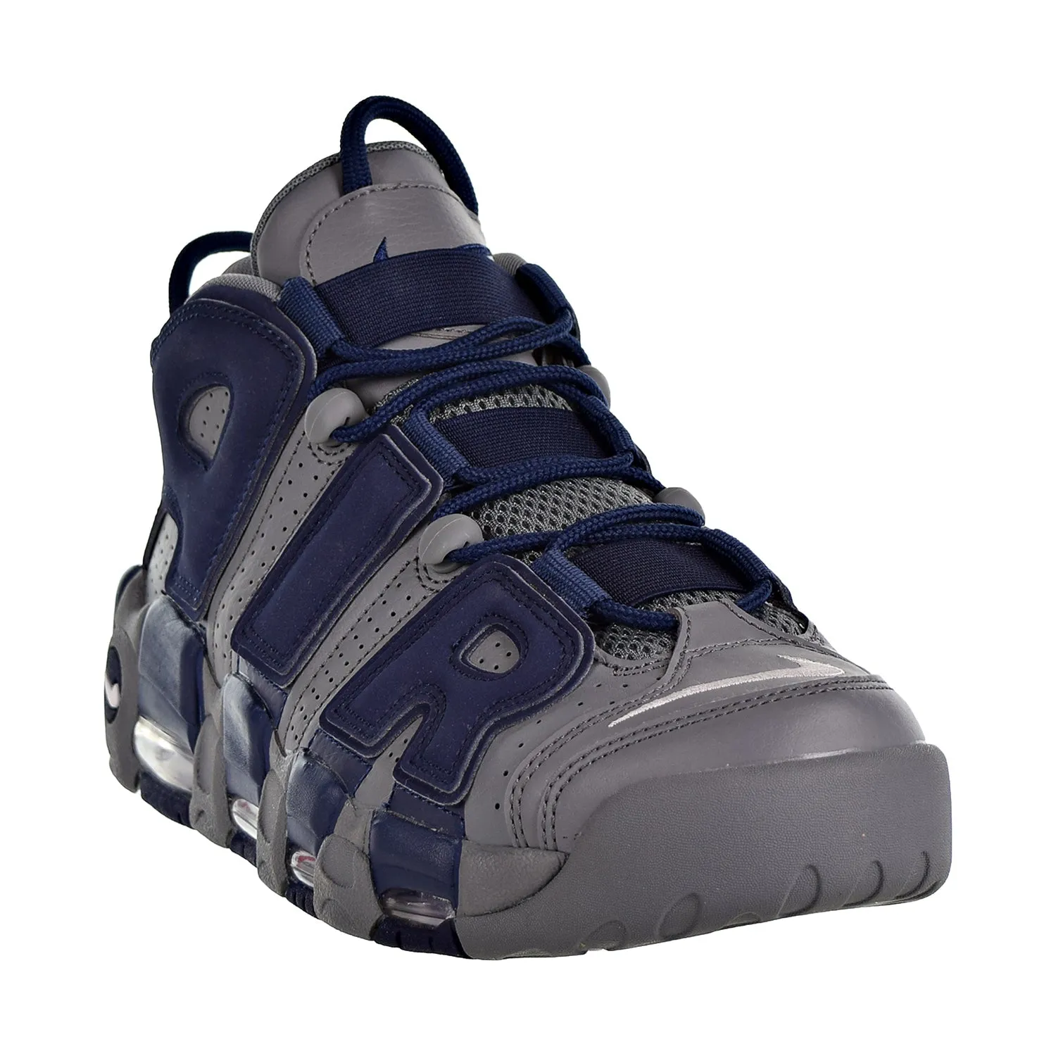 Nike Air More Uptempo '96 Men's Shoes Grey-White-Navy