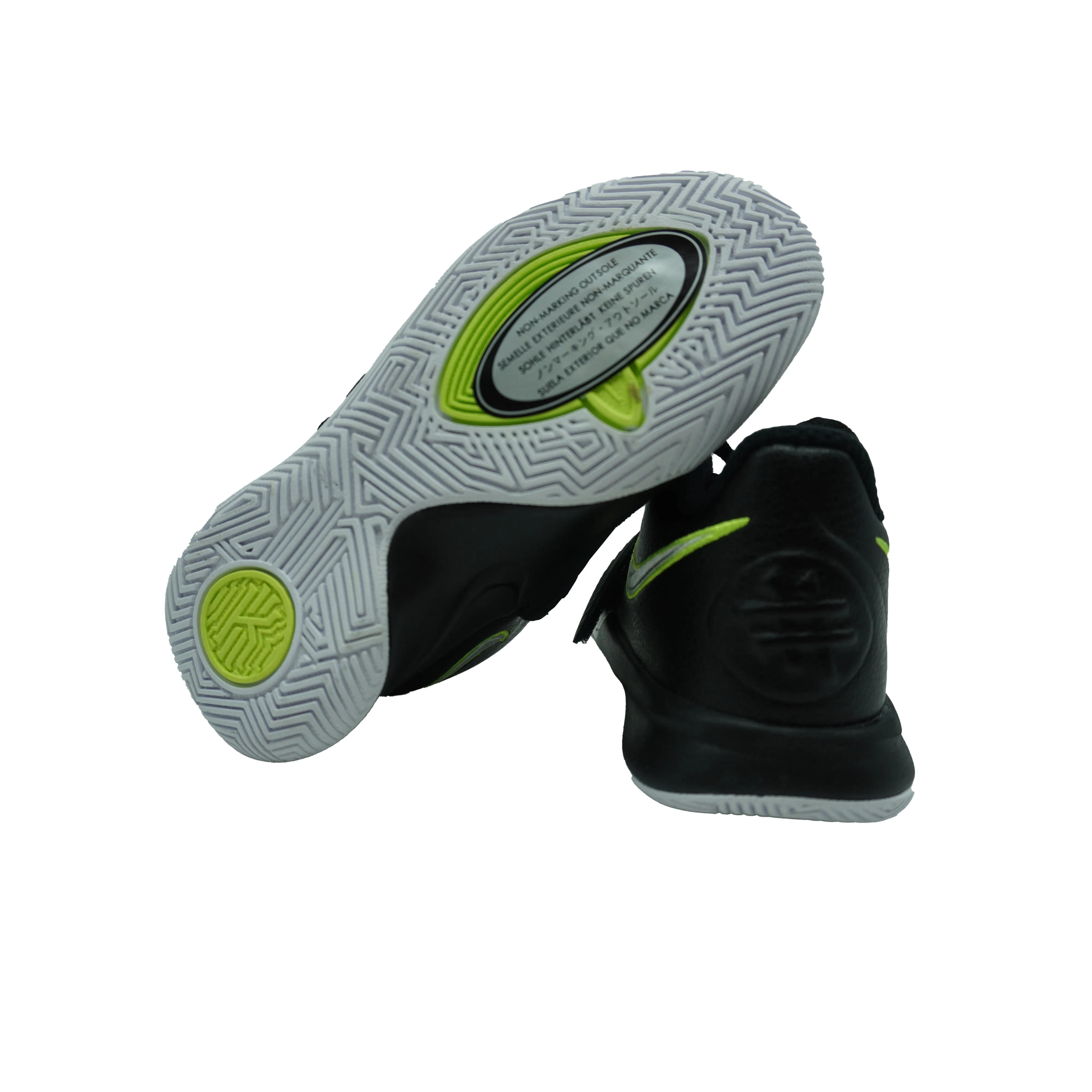 Nike Boy's Kyrie Flytrap Basketball Athletic Shoes Black White Size 11 C