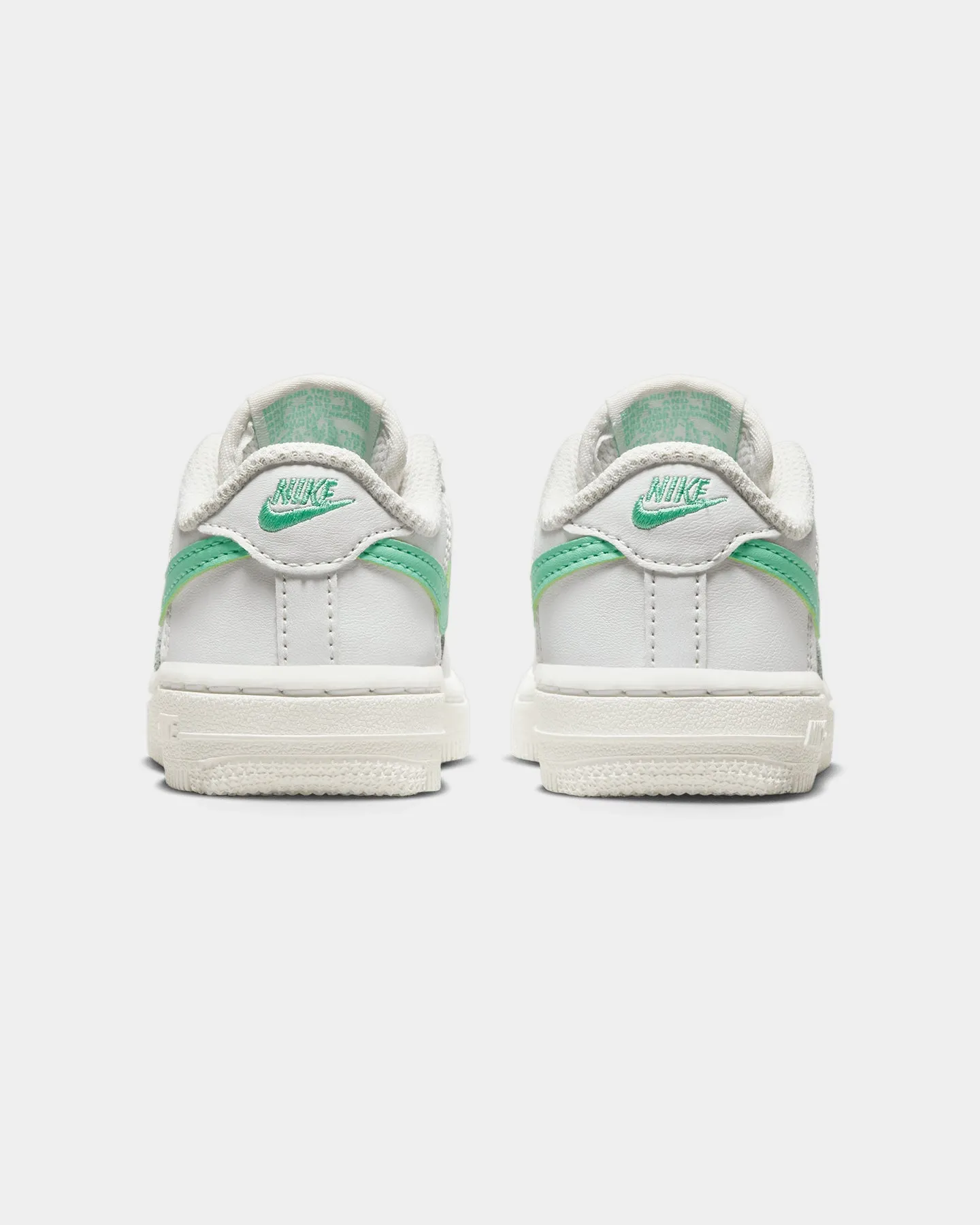 Nike Infants' Force 1 Low (TD) Summit White/Emerald Rise