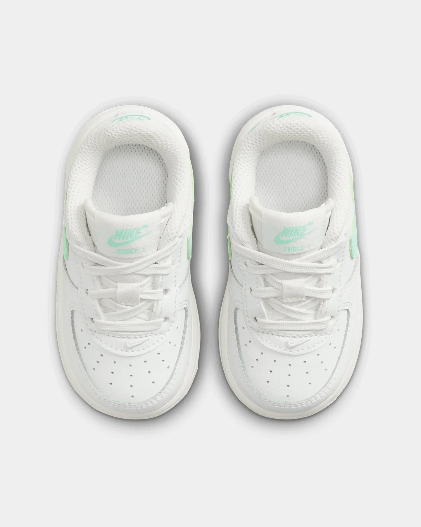 Nike Infants' Force 1 Low (TD) Summit White/Emerald Rise