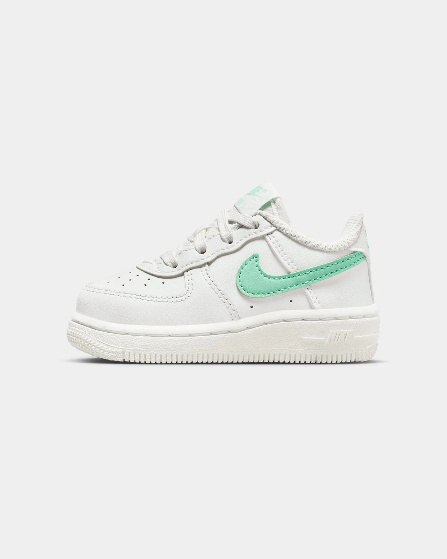 Nike Infants' Force 1 Low (TD) Summit White/Emerald Rise
