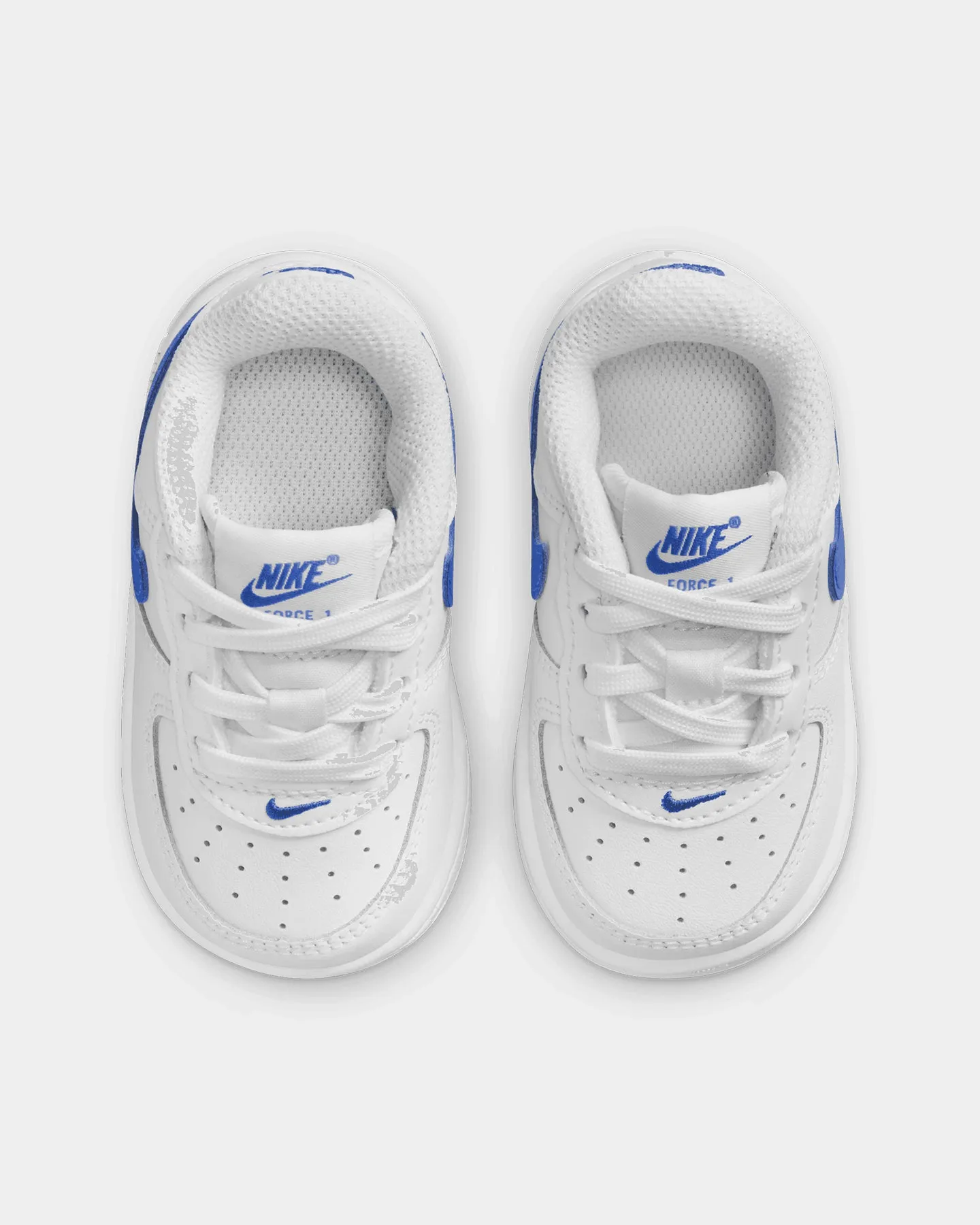Nike Infants' Force 1 Low (TD) White/Hyper Royal