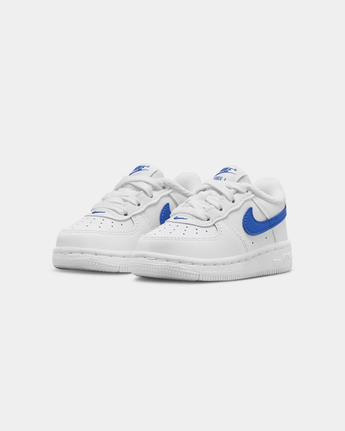 Nike Infants' Force 1 Low (TD) White/Hyper Royal