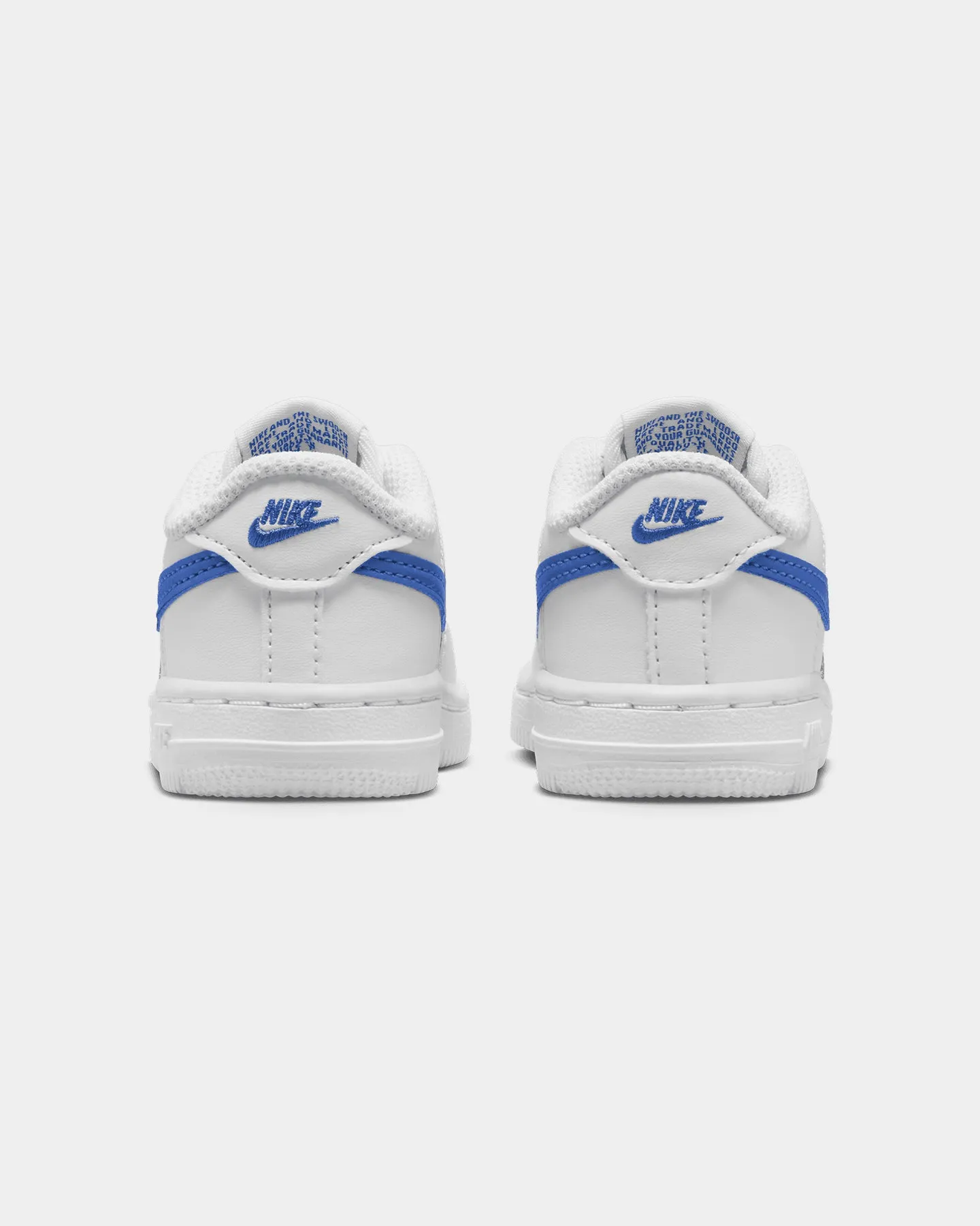 Nike Infants' Force 1 Low (TD) White/Hyper Royal