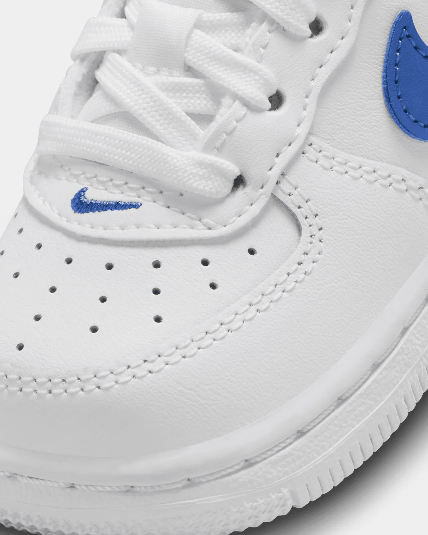Nike Infants' Force 1 Low (TD) White/Hyper Royal