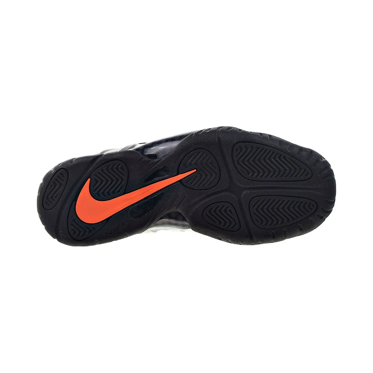Nike Little Posite Pro Big Kids' Shoes Silver-Black