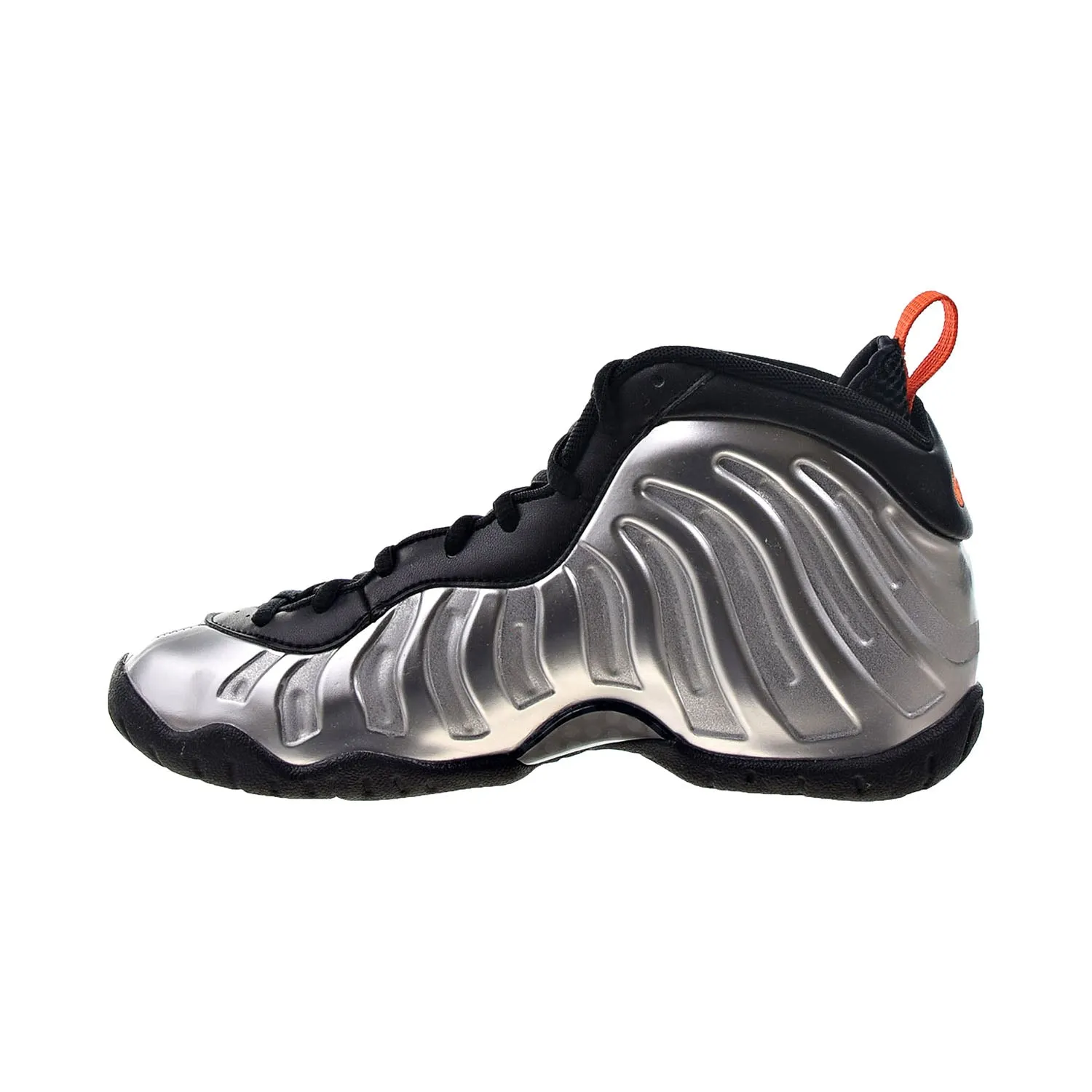 Nike Little Posite Pro Big Kids' Shoes Silver-Black