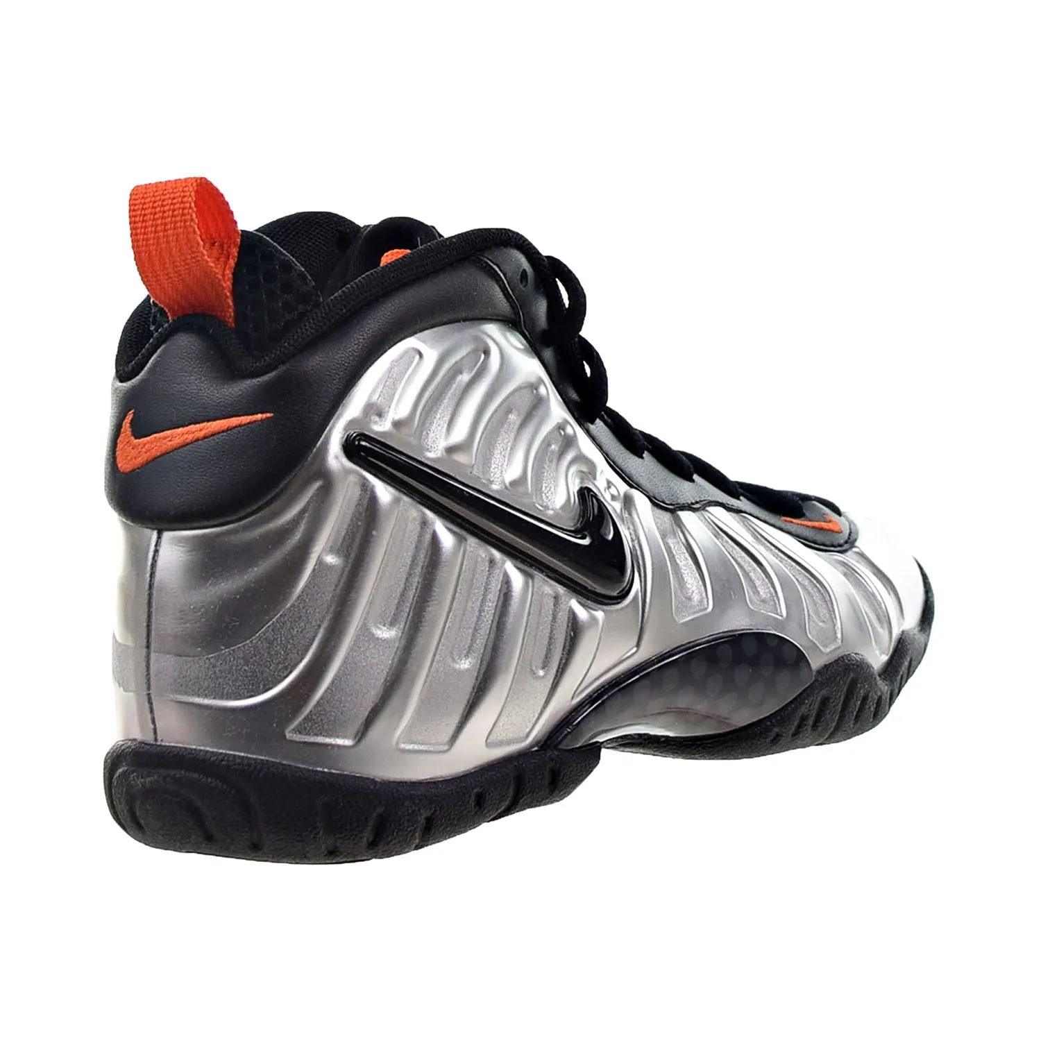 Nike Little Posite Pro Big Kids' Shoes Silver-Black