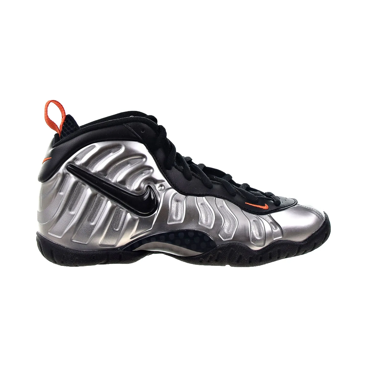 Nike Little Posite Pro Big Kids' Shoes Silver-Black