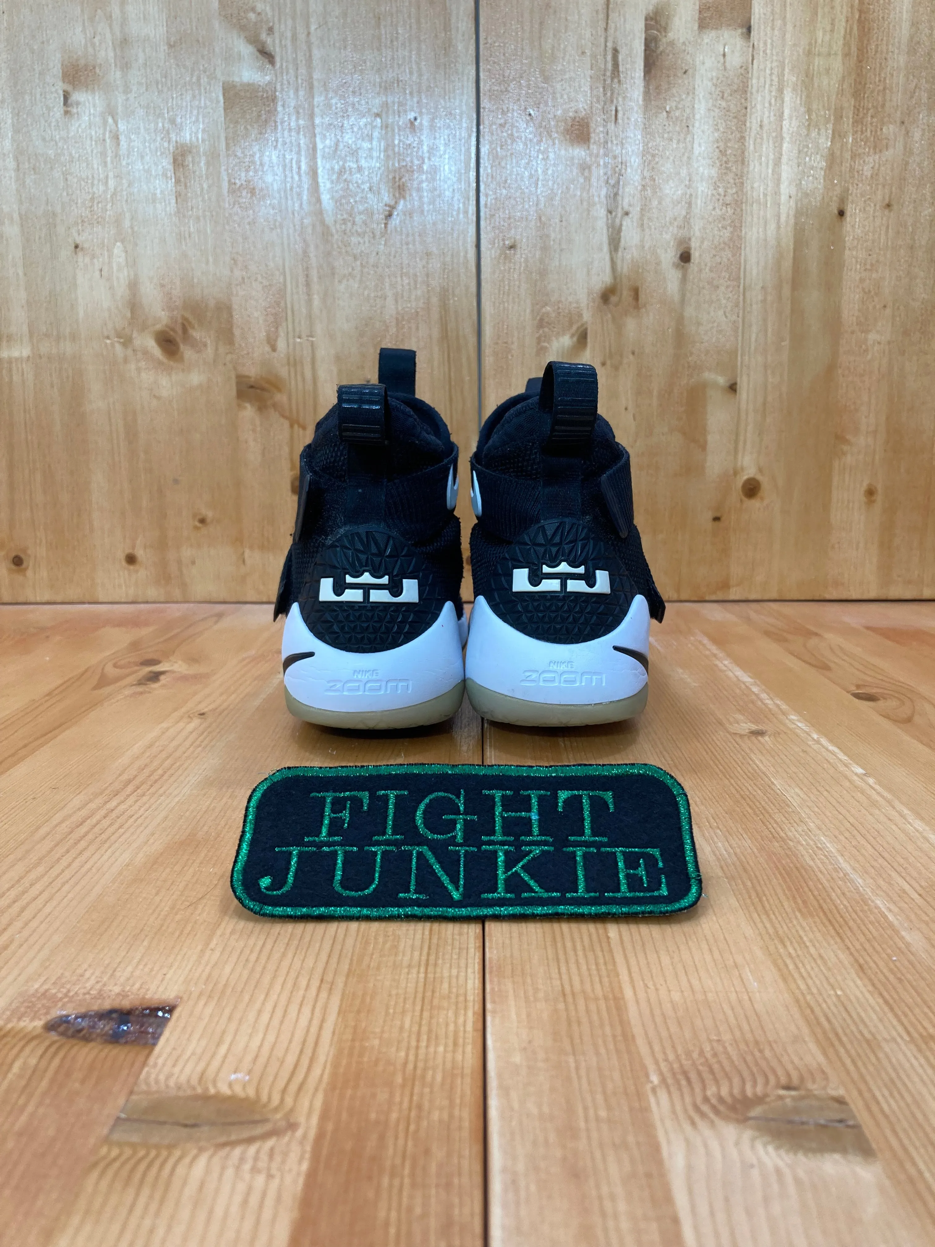 NIKE ZOOM LEBRON JAMES SOLDIER 11 Men Size 8.5 Basketball Shoes Sneakers Black 943155-003
