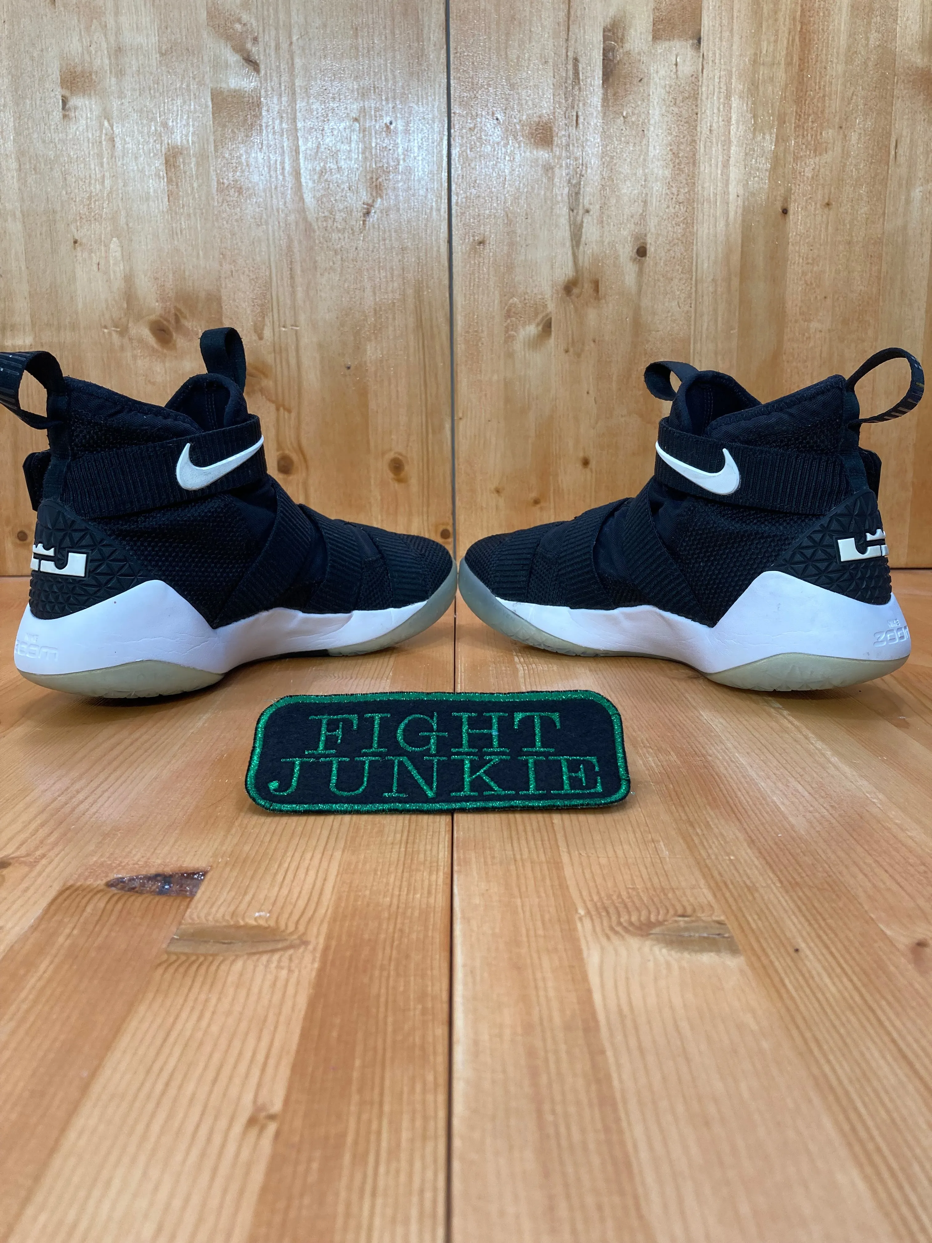NIKE ZOOM LEBRON JAMES SOLDIER 11 Men Size 8.5 Basketball Shoes Sneakers Black 943155-003