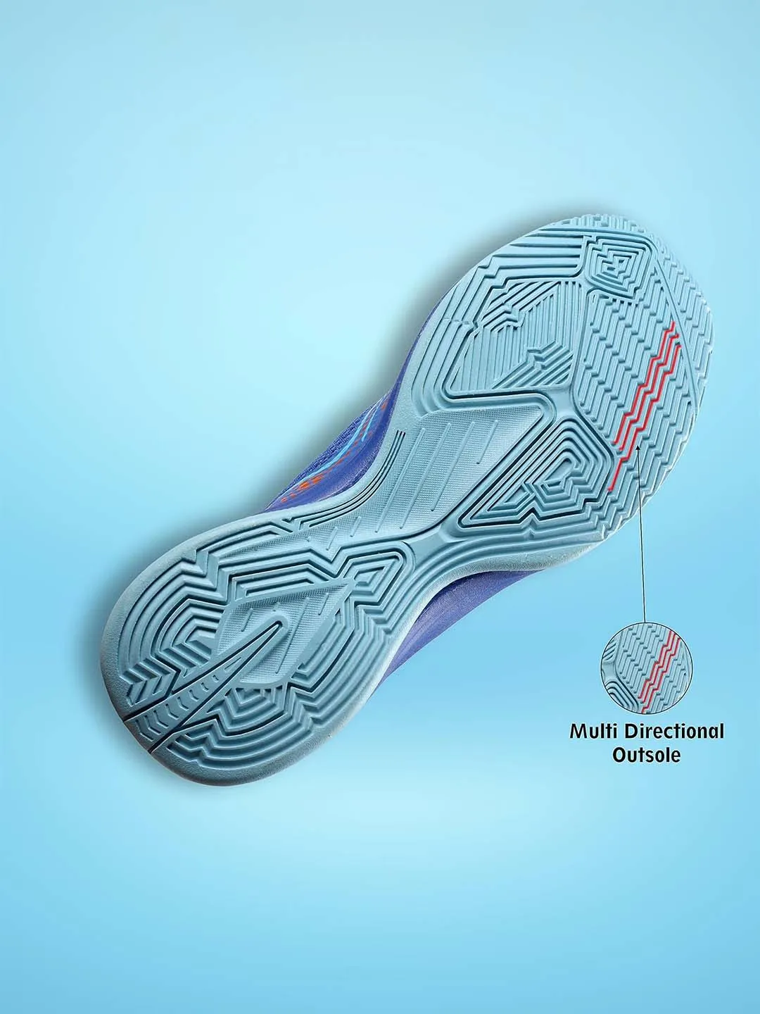Nivia Warrior 2.0 Basketball Shoe/Soft Cushion Eva Inner Insole Better Fit/Smooth, Comfortable Shoes (R.Blue)