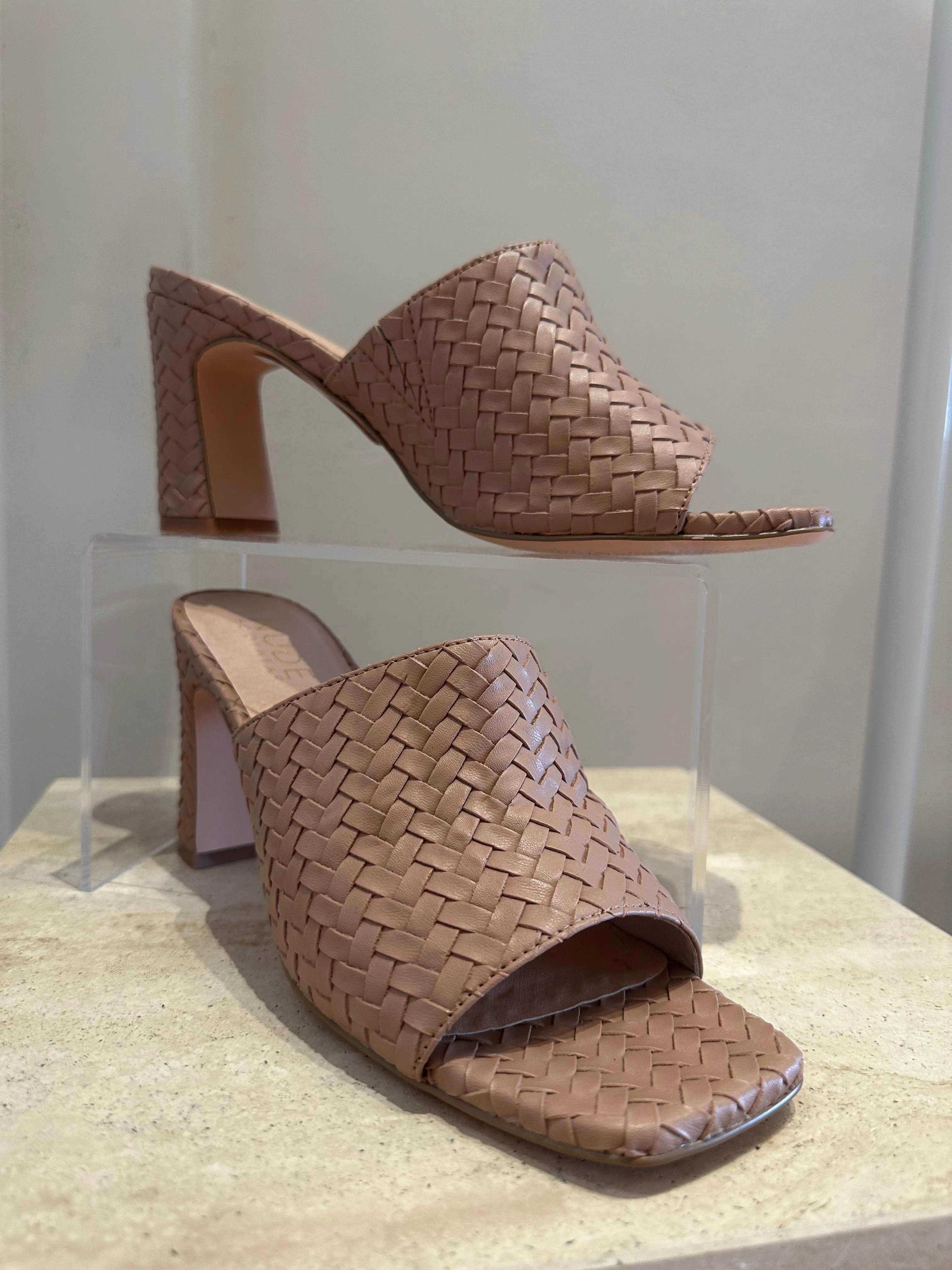 NUDE FOOTWEAR | EVELYN -MUSHROOM WEAVE