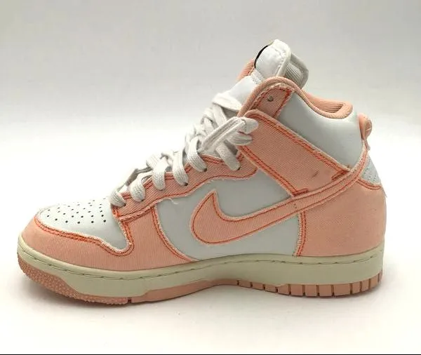 Nuke Dunk High Women's 1985 'Artic Orange' Sneakers-Size: 8.5 ( COA)