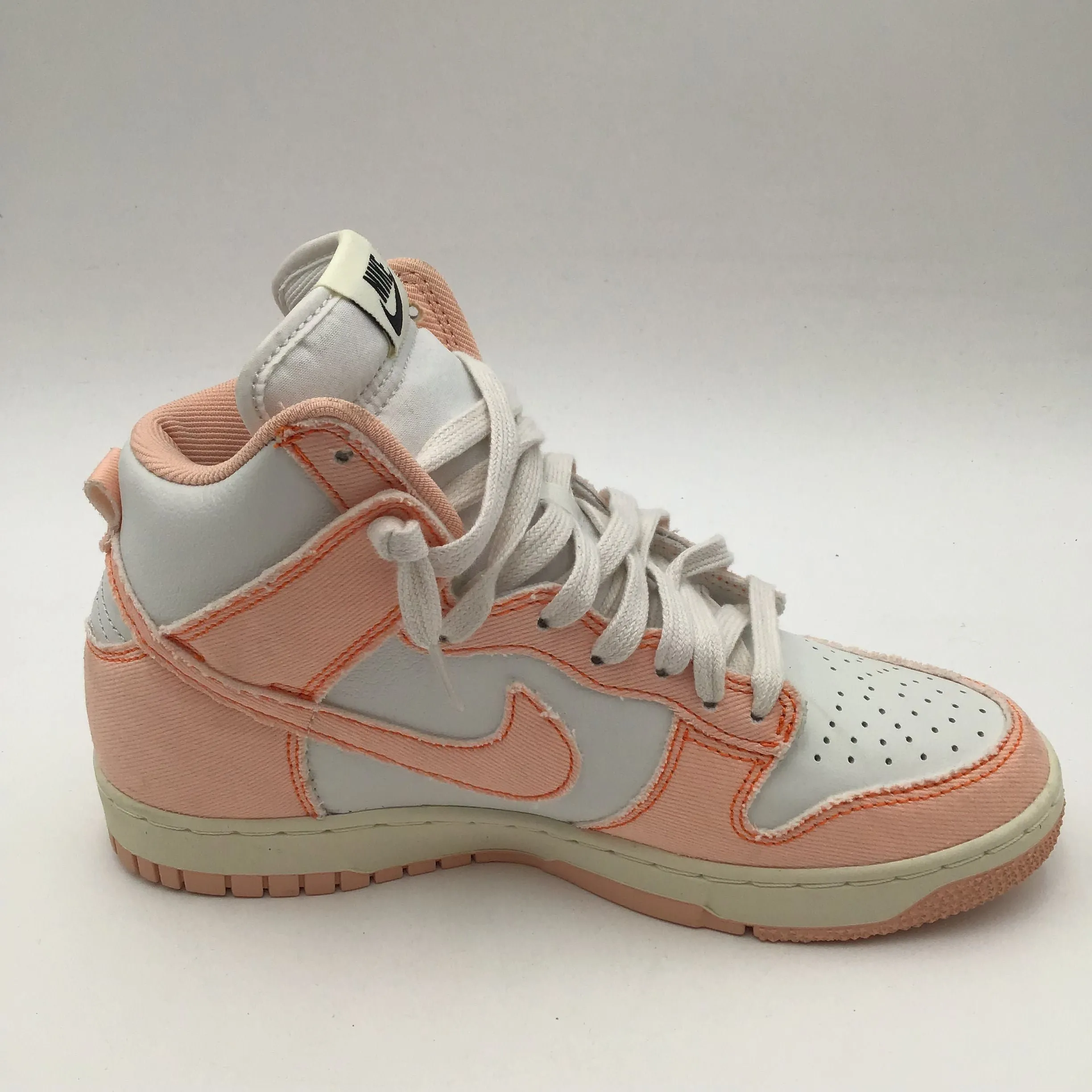 Nuke Dunk High Women's 1985 'Artic Orange' Sneakers-Size: 8.5 ( COA)