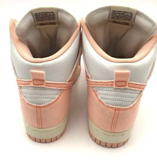 Nuke Dunk High Women's 1985 'Artic Orange' Sneakers-Size: 8.5 ( COA)
