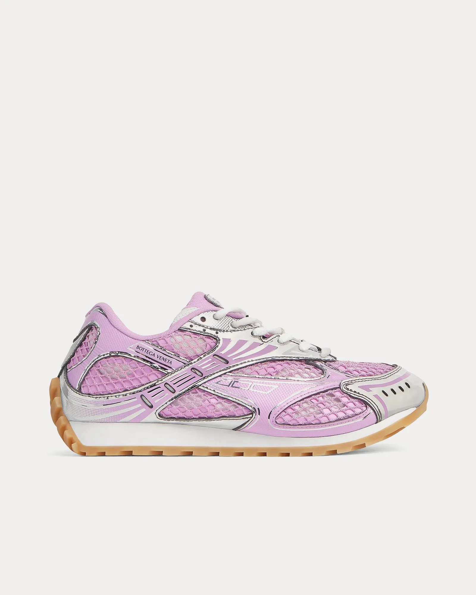 Orbit Lightweight Technical Fabric & Mesh Gloss / Silver Low Top Sneakers