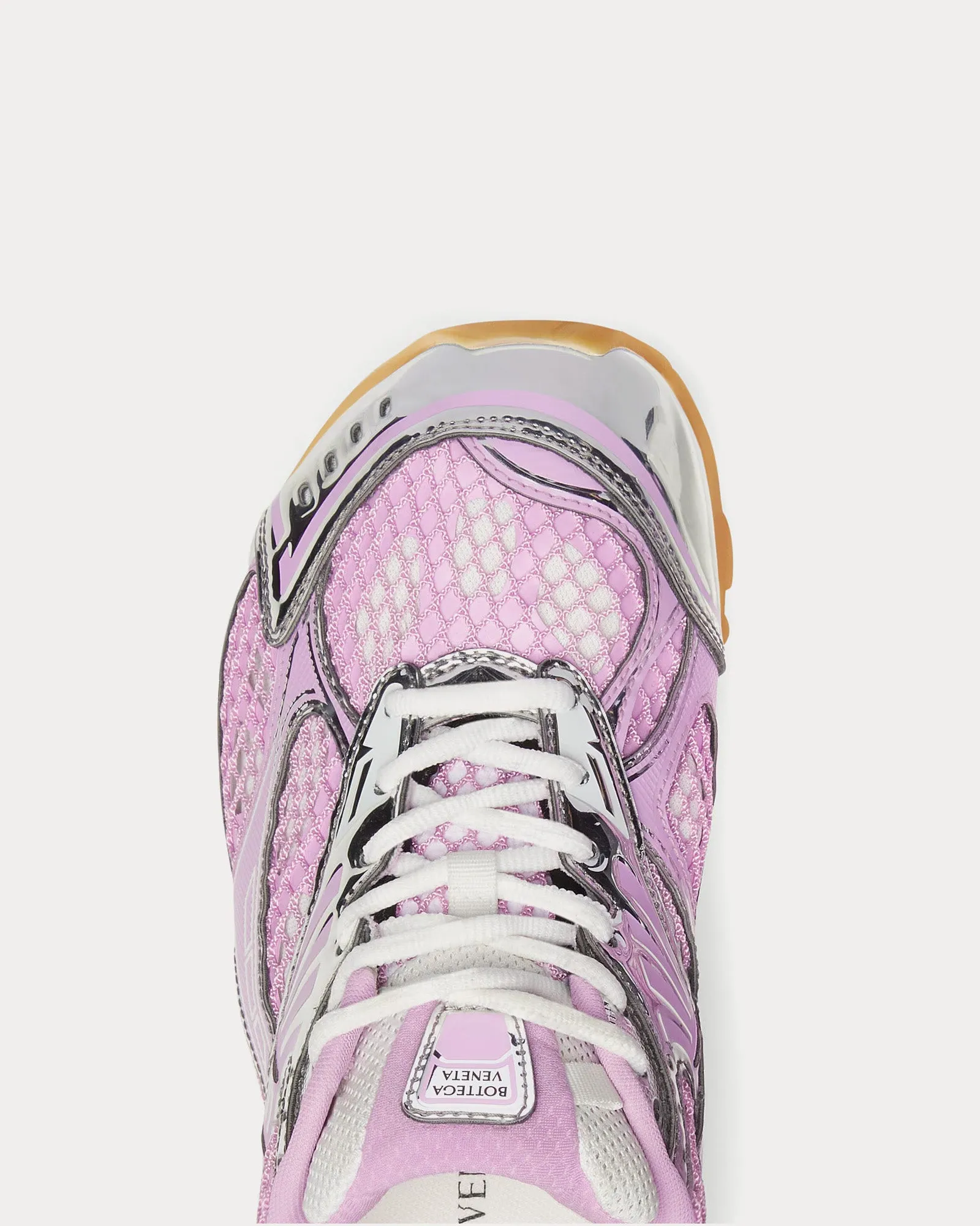 Orbit Lightweight Technical Fabric & Mesh Gloss / Silver Low Top Sneakers