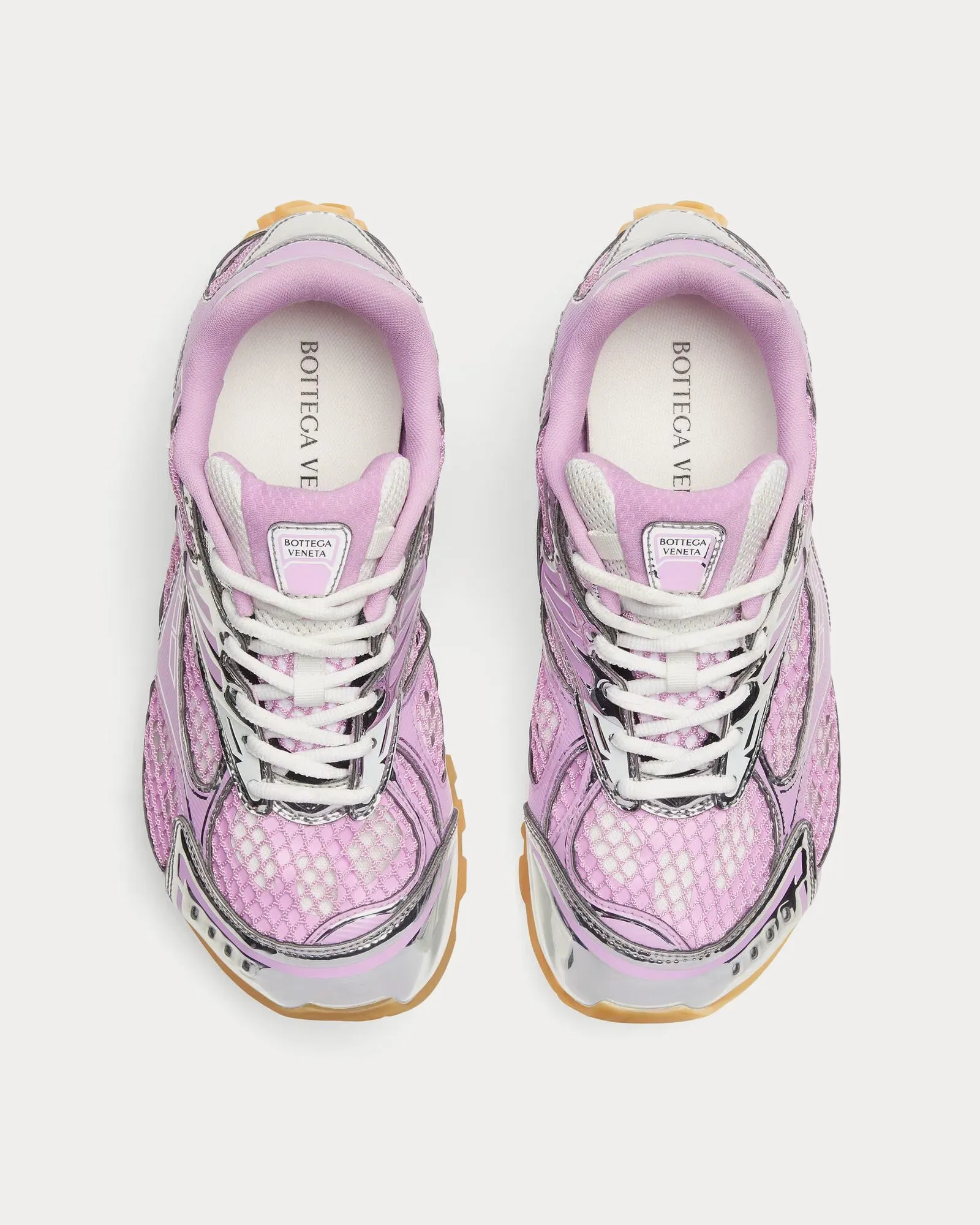 Orbit Lightweight Technical Fabric & Mesh Gloss / Silver Low Top Sneakers