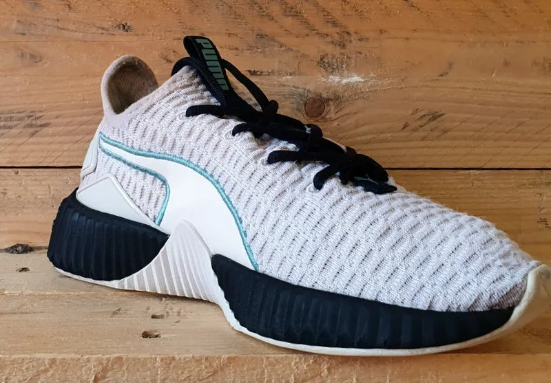 Puma Defy Textile Low Trainers UK5/US7.5/EU38 190949 03 White/Black/Blue