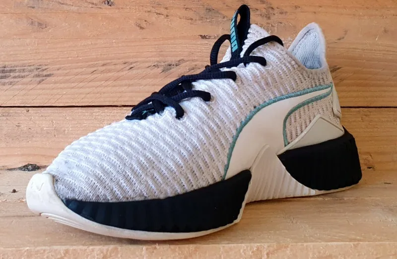 Puma Defy Textile Low Trainers UK5/US7.5/EU38 190949 03 White/Black/Blue