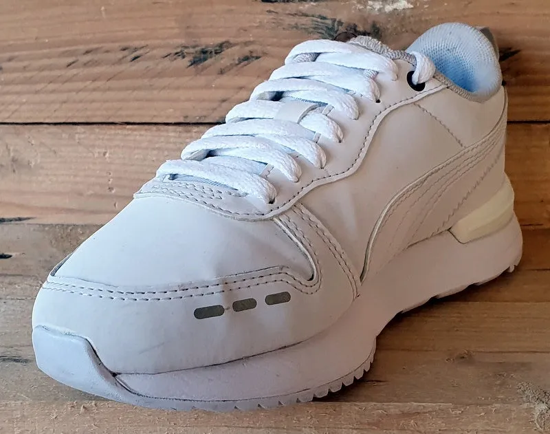 Puma Footwear R78 Low Leather Trainers UK4/US6.5/EU37 383833-01 Raw White
