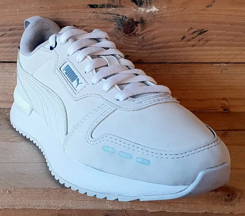 Puma Footwear R78 Low Leather Trainers UK4/US6.5/EU37 383833-01 Raw White