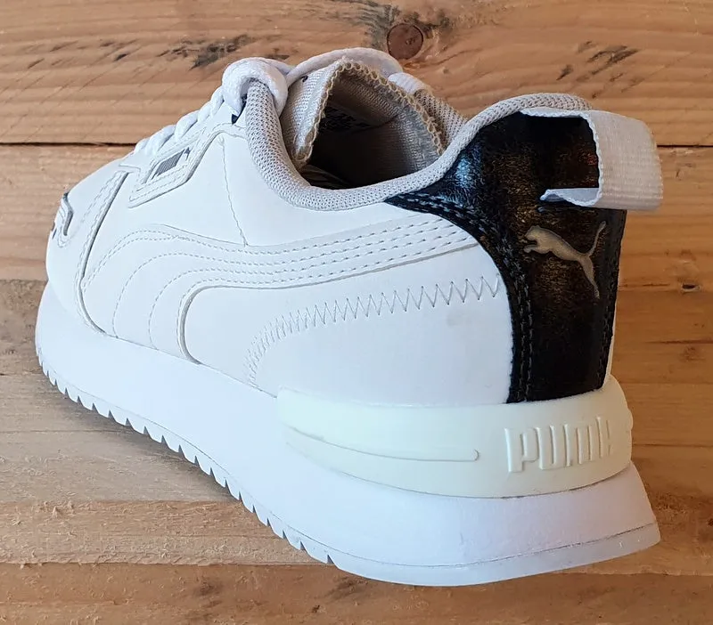 Puma Footwear R78 Low Leather Trainers UK4/US6.5/EU37 383833-01 Raw White