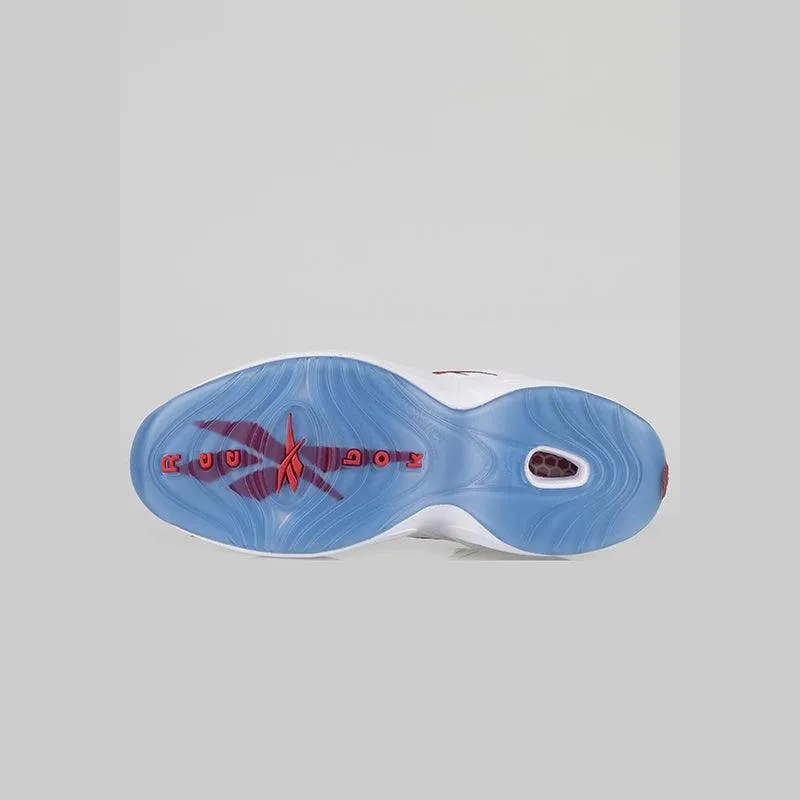 Question Mid - White/Vector Red