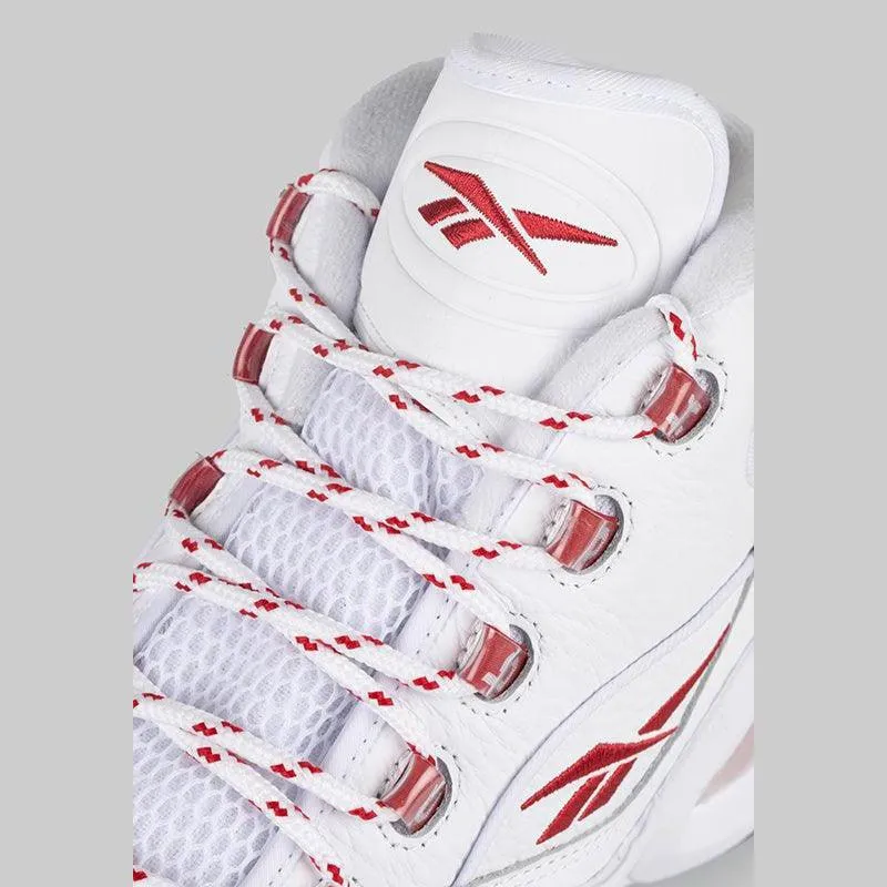 Question Mid - White/Vector Red